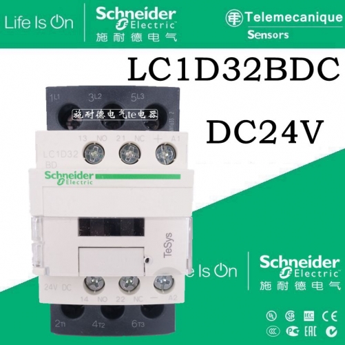 Schneider Schneider DC contactor LC1D32BDC LC1-D32BDC DC24V