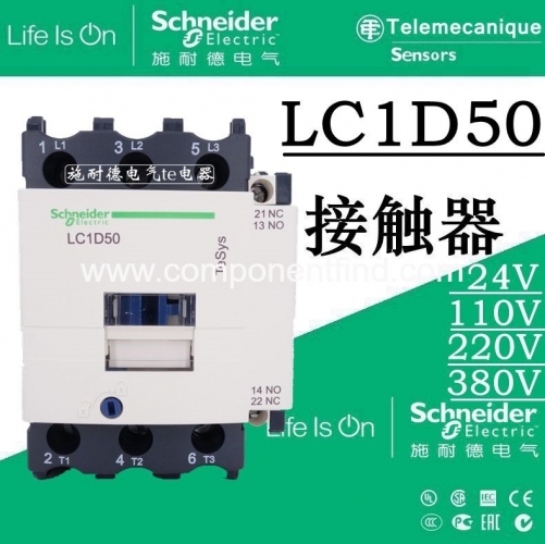 [Authentic] Schneider AC contactor LC1D50M7C LC1-D50M7C 50A 220V