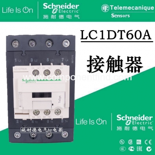 Schneider AC contactor LC1DT60AM7 AC220V 60A 4 open