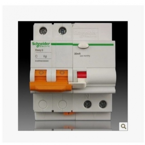 Schneider circuit breaker air switch 2P 50A with leakage protection EA9RN2C5030C