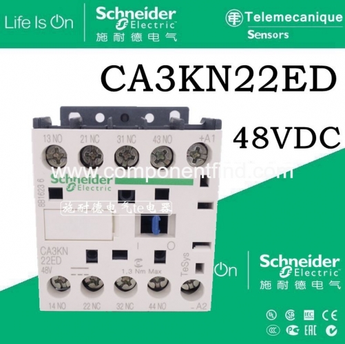New authentic Schneider contactor elevator dedicated CA3KN22ED CA3-KN22ED DC48V