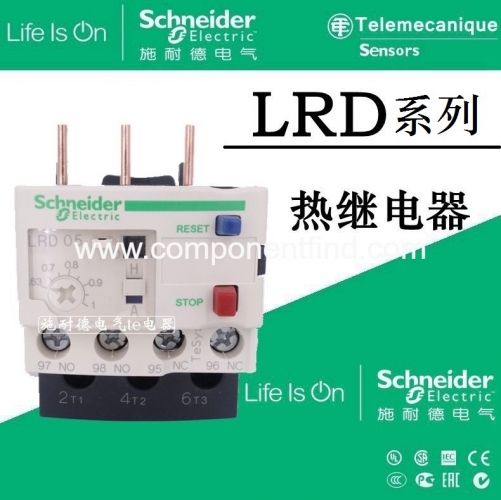 Authentic Schneider Thermal Overload Protection Relay LRD04C LR-D04C 0.4-0.63A LRD04