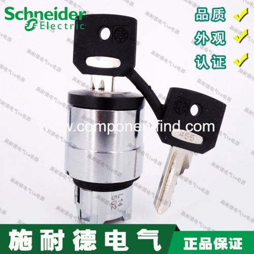 [Authentic] French Schneider key switch three-speed key switch head ZB4BG3 ZB4-BG3