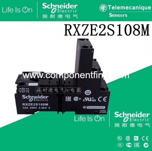 [Authentic] Schneider Relay Base RXZE2S108M