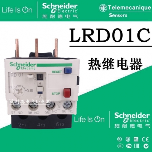 Schneider Thermal Overload Relay LRD01C LR-D01C 0.1-0.16A LRD01