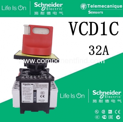 Schneider isolation switch load switch VCD1C KCD1PZC+V1C 32A single hole fixed