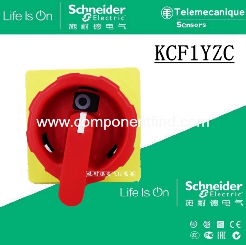 Schneider load switch operation handle KCF1YZC IP40 4 screws installation 60*60