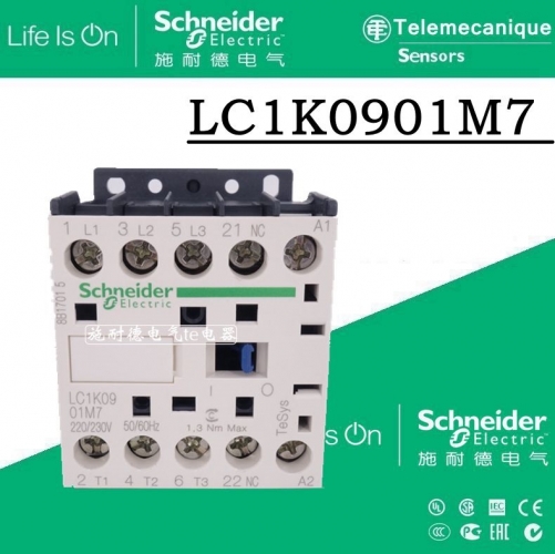 New authentic Schneider Schneider contactor LC1K0901M7 LC1-K0901M7 220V