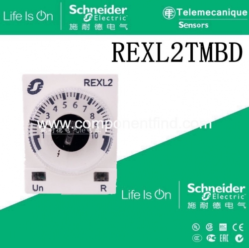 Schneider time relay-REXL2TMBD DC24V power-on delay