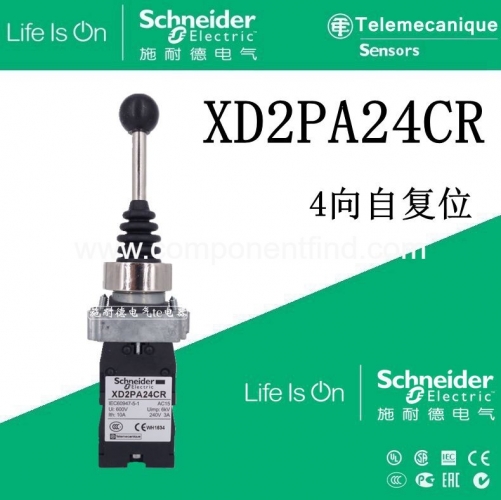 Authentic Schneider Cross Switch Master Controller XD2PA24CR XD2-PA24CR