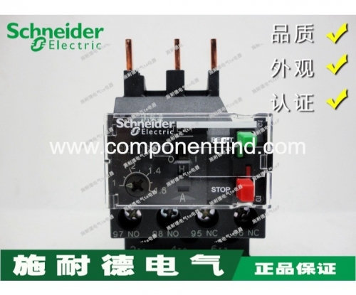 Authentic Schneider thermal overload relay LRE06N 1-1.6A LRE06 thermal relay