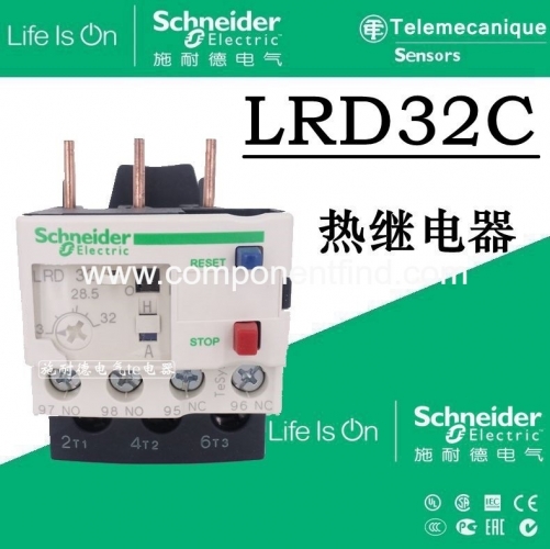 Schneider thermal overload relay thermal relay LR-D32C LRD32C 23-32A LRD32