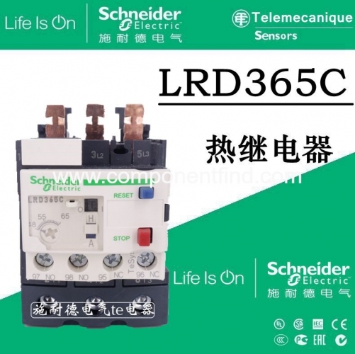 Schneider thermal overload relay LRD365C LR-D365C 48-65A
