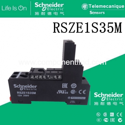 Schneider RSB interface relay separate base RSZE1S35M 12A RSB1A120BD dedicated