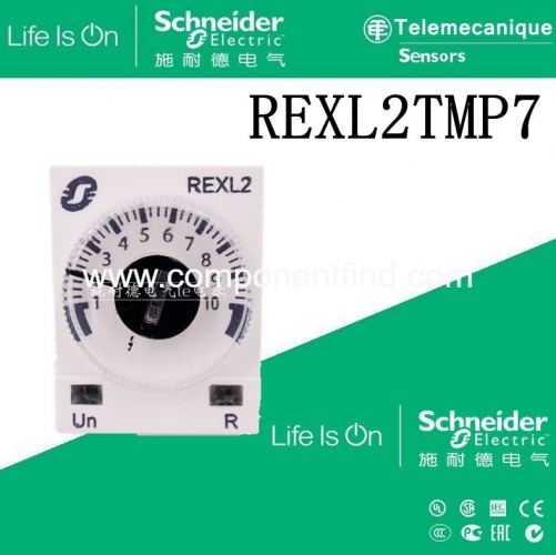 Schneider time relay-REXL2TMP7 AC230V-power-on delay