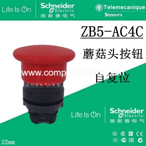 Schneider mushroom button ZB5AC4C ZB5-AC4C