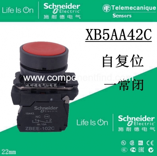 Schneider button switch XB5AA42C XB5-AA42C