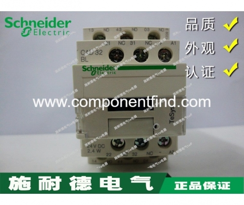 Original Schneider Schneider DC intermediate relay CAD32BL CAD-32BL DC24V