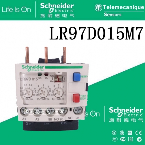 Authentic Schneider Schneider electronic overcurrent relay LR97D015M7