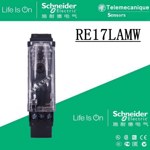Schneider Electric RE17LAMW Time Module Original Import (Indonesia) Rail Type