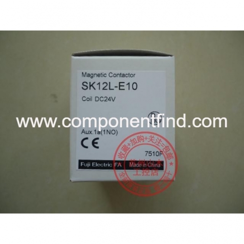 Brand new original Fuji mini AC contactor SK12L-E10 DC24V 1a (low power consumption type)