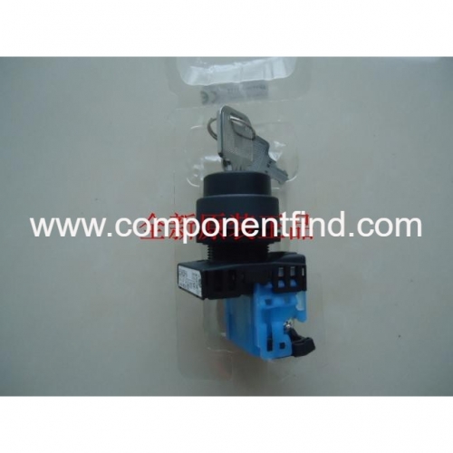 [False one penalty ten] original Japanese Fuji Fuji self-reset key switch two gear AR22JR-0A10A