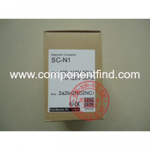 Japan imported SC-N1 Fuji three-pole AC electromagnetic contactor AC220V 110V AC380V