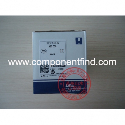 Original LG LS power generation MEC plastic case circuit breaker ABS53B 3P 40A MCCB three-phase 380V open