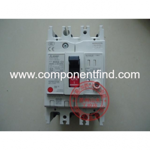 New original Japanese - leakage circuit breaker NV63-CV 3P 32A 30mA