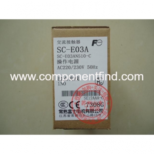 New original Changshu Fuji AC contactor SC-E03A AC24V AC36V AC110V AC220V