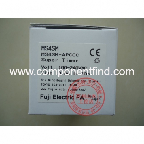 FUJI Japan imported Fuji MS4SM-AP time relay 100-240VAC 0.6s-60h original