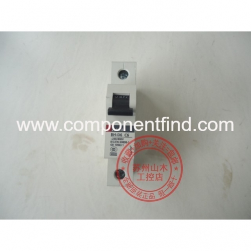 New original - - air switch (small circuit breaker) BH-D6 1P 6A D type