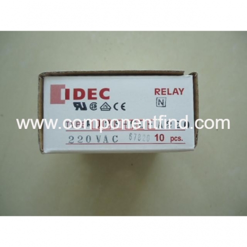 Japan thin new genuine IDEC Izumi relay RJ2S-CL-A220 2 open 2 closed 8A