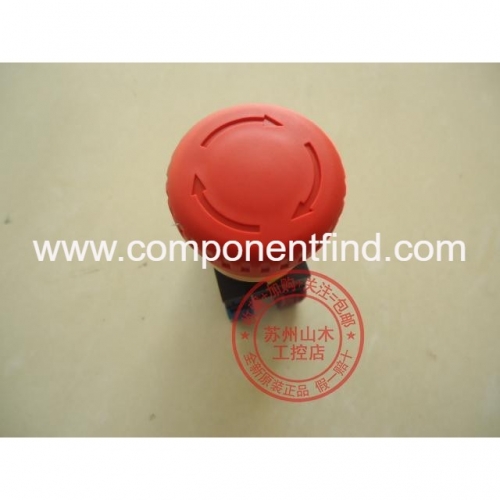 Original Japanese Izumi emergency stop switch YW1B-V4E11R comes with 1 normally open 1 normally closed contact 22 openin