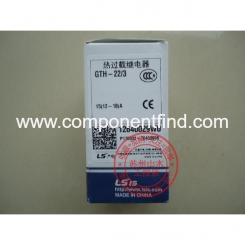 LG's LS power generation MEC thermal overload relay motor thermal protection GTH-22/3 brand new original