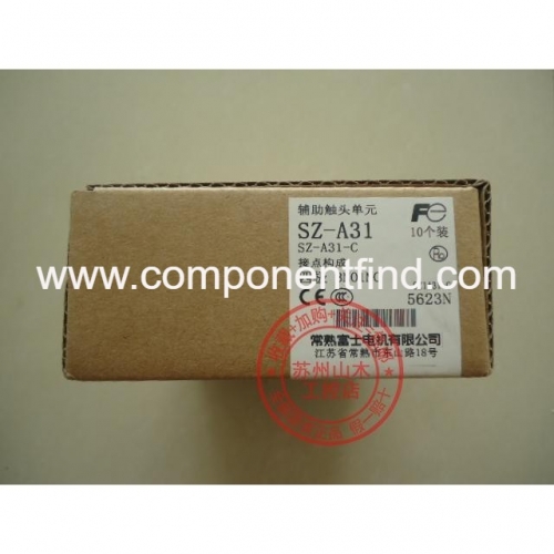 Original new Changshu Fuji auxiliary contact SZ-A31 SZ1A31-C top mounted 3 open 1 closed contactor contacts