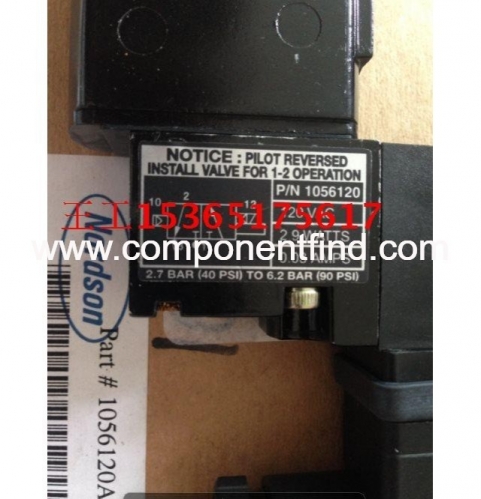 Nordson 1056120A Nordson hot melt adhesive machine solenoid valve MAC 1056120