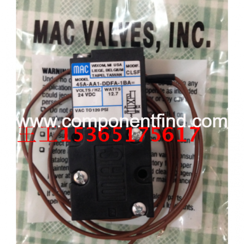 Hot sale MAC solenoid valve 45A-AA1-DDFA-1BA (MOD: CLSF) (10 in stock)