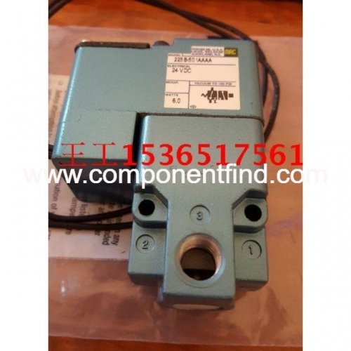 MAC solenoid valve 225B-501BAAAA 24VDC 6.0W 225B-501BA spot special price