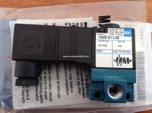 Hot Selling US MAC Pilot Solenoid Valve 166B-611JM MOD: CLSF