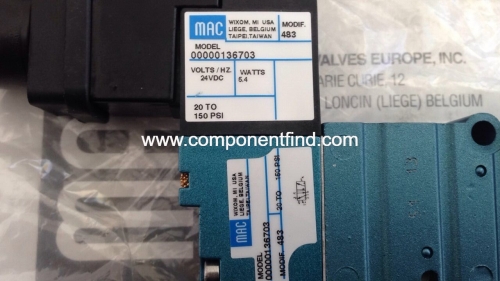 U.S. MAC solenoid valve original authentic 00000136703 special sale 00000142545