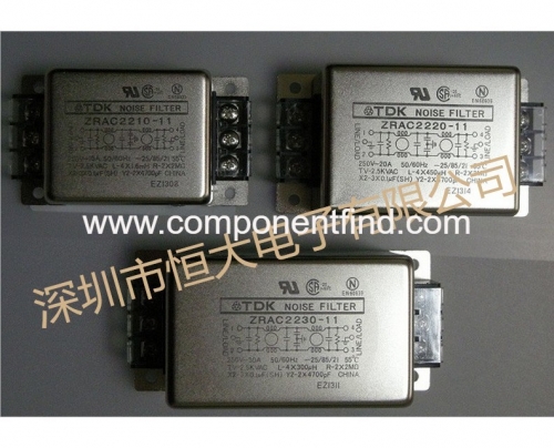 New original packaging TDK filter ZRAC-11 EMC anti-interference power supply 3-30A 250V