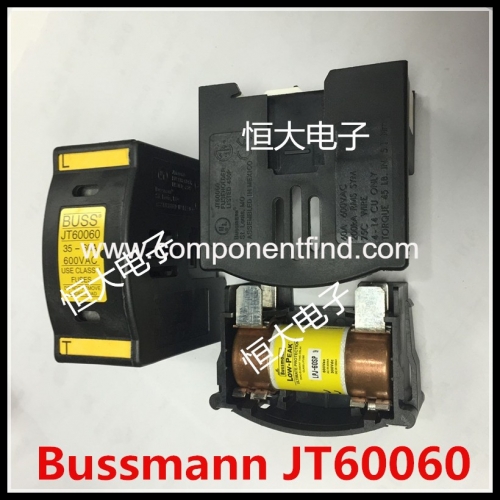 BUSSMANN JT60060 LPJ JKS imported insurance seat fuse base 600V 27*60