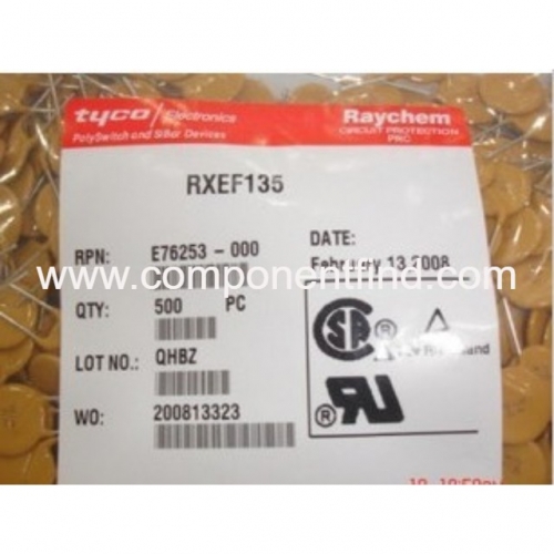 TYCO RAYCHEM Tyco Raychem PTC self-recovery fuse RXEF135 72V 1.35A