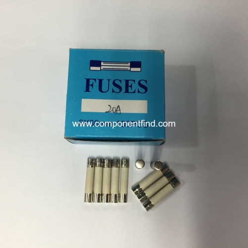 5*20 explosion-proof ceramic fuse tube, fast-blow F0.1A F100MA 250V CCC CE certification