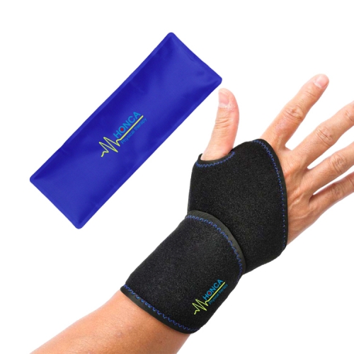 Foot and ankle gel pack wrap