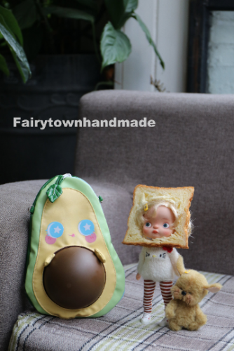 Avocado Doll Carrier Shoulder Bag