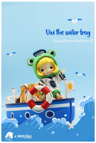Frog little sailor doll Vivi