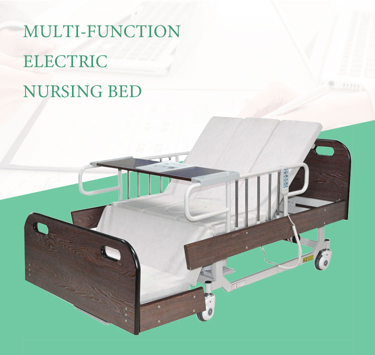 Home Care Medical Adjustable Electric Hospital Bed For Elderly,Electric
