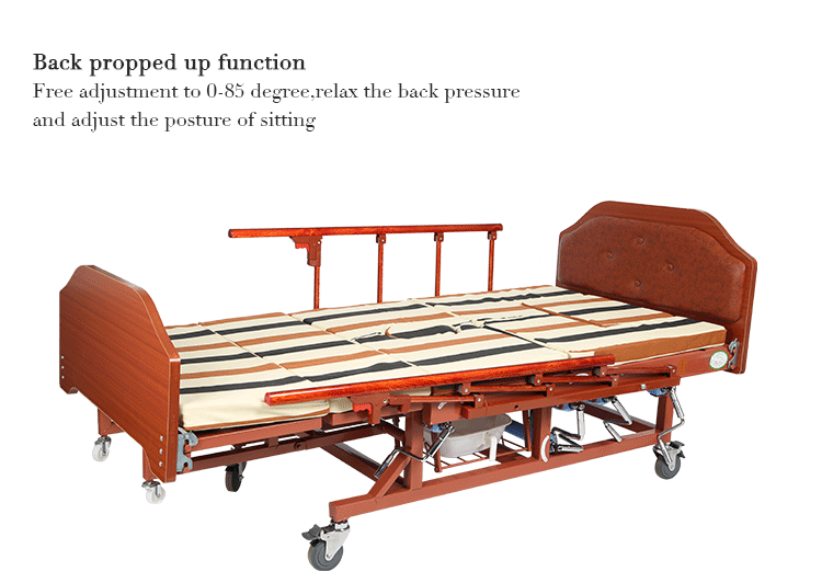 Home Care Medical Adjustable Electric Hospital Bed For Elderly,Electric